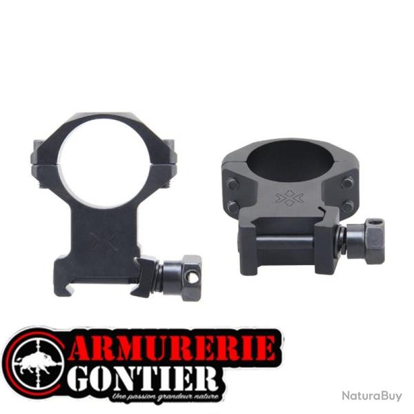 VECTOR OPTICS - Jeu de 2 colliers diam�tres - � 25.4 m�dium Picatinny