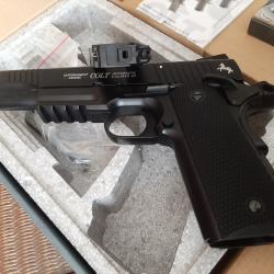 Pistolet M45 Black CQBP CO2 4.5mm Colt