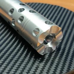 Frein de bouche 1/2 x 28 UNEF Alu brossé