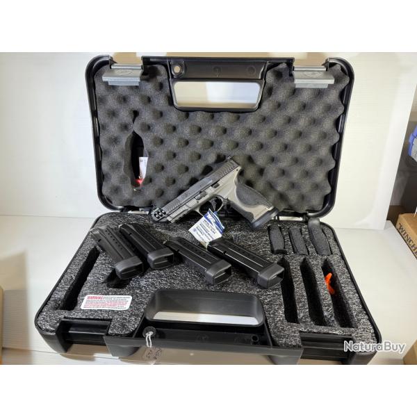 CATEGORIE B PISTOLET SMITH ET WESSON 9X19 MP9 COMPETITIION M20 GARANTIE 2 ANS FRAIS DE PORT OFFERT