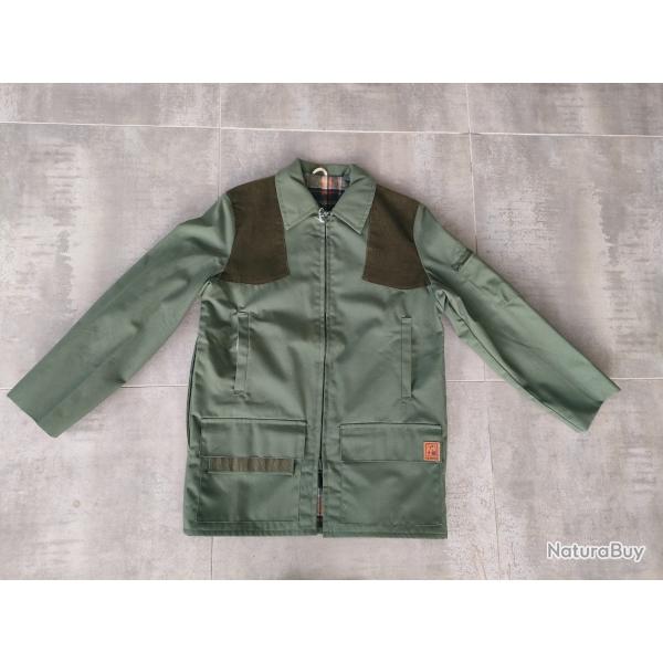 Veste de chasse Somlys verte petite taille