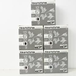 125 Cartouches FOB Tradition Bourre grasse N°9 cal. 12