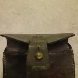 WWI/WWII Cartouchi&egrave;re fran&ccedil;aise en cuir