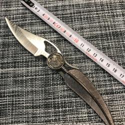 Couteau « apache » décor indien