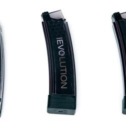 LOT DE 3 CHARGEURS SMOKY 75 COUPS POUR SCORPION EVO 3 - A1 - ASG