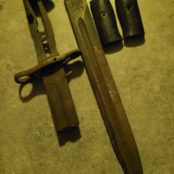 pice detachee baïonnette garand 1942