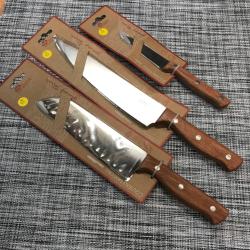 Lot de couteaux «  bois de rose »