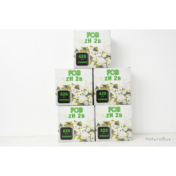 125 Cartouches FOB ZH28 cal. 12 N6