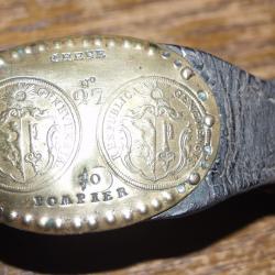 Pompier bracelet pompier auxillaire