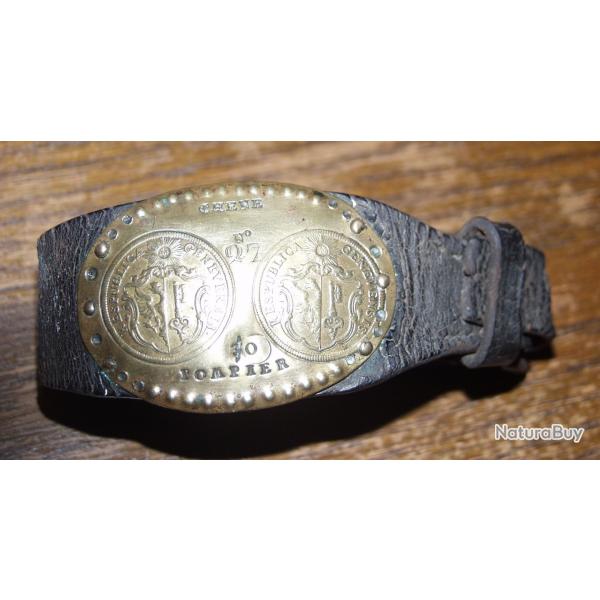 Pompier bracelet pompier auxillaire