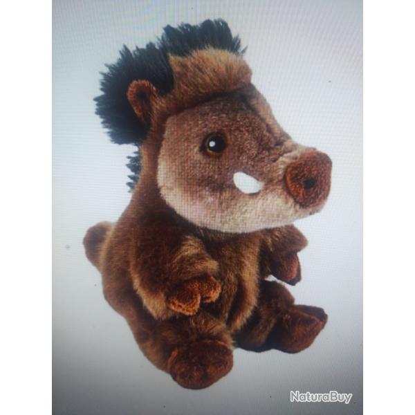 Peluche tetabizous 17cm anima sanglier
