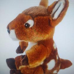 Peluche tetabizous 17cm anima faon