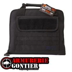 Sacoche NUPROL deluxe pour 2 armes de poing 35X30X5 NOIR