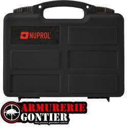 Mallette NUPROL 31X25X8 NOIRE MOUSSE VAGUE