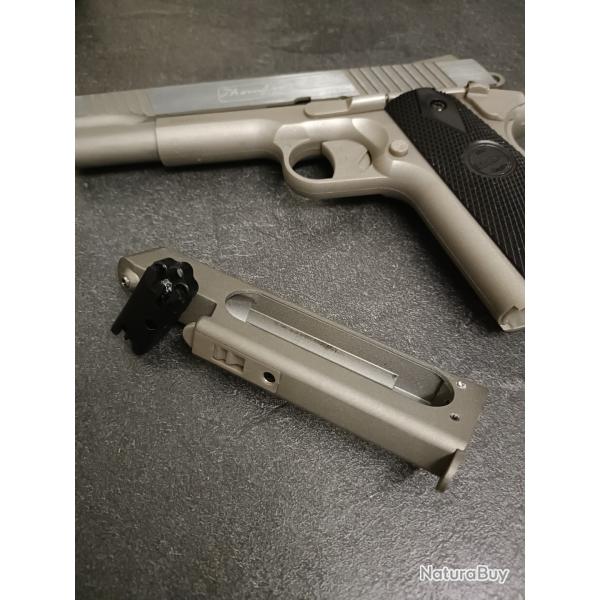 Pistolet Thompson 1911, plombs 4.5