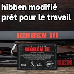 Couteau rambo 3 hibben , renforc&eacute; , &eacute;tui d'origine