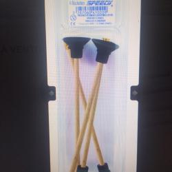 4 Fl&eacute;chettes &agrave; ventouses