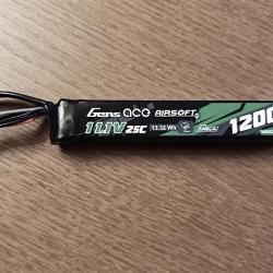 Batterie Gens Ace 11,1 v 1200 mh 25C