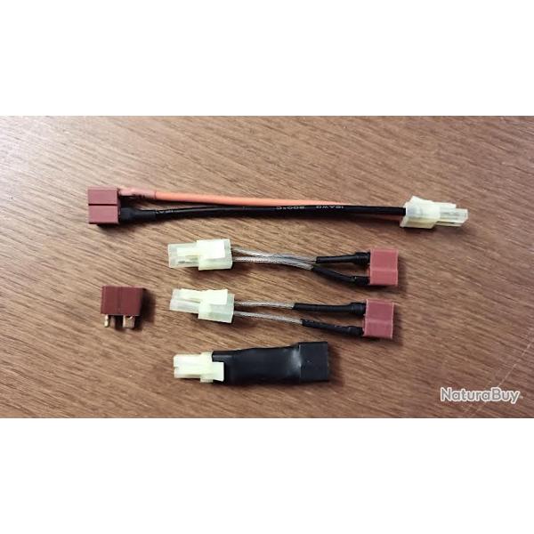 Lot connecteur T-Dean / Mini Tamiya