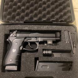 HFC 92 Tactical calibre 6mm bbs Co2 avec Mallette