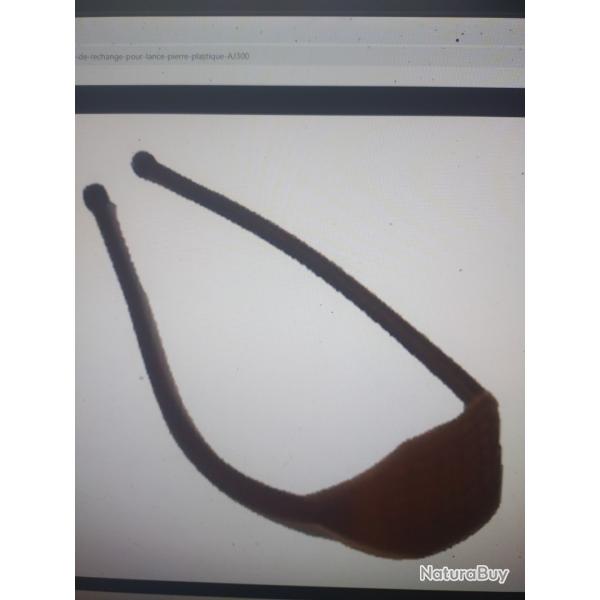 lastique de rechange pour lance pierre plastique