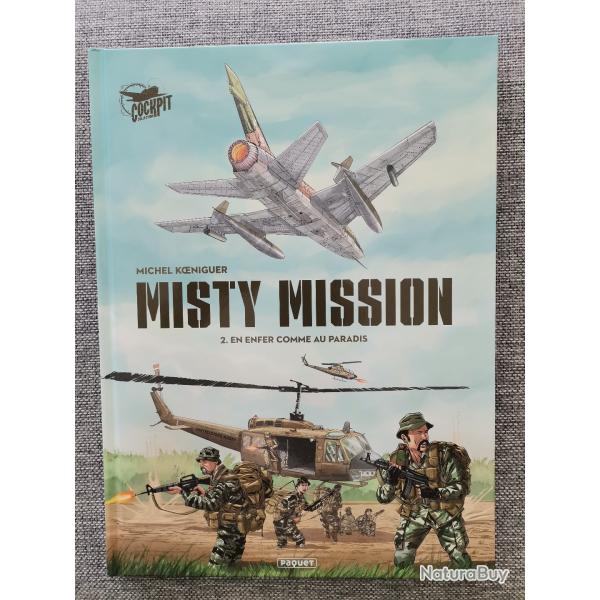 BD Misty Mission 2. En enfer comme au paradis M. Koeniguer neuf