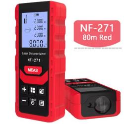 Distancem&egrave;tre Laser 80M T&eacute;l&eacute;m&egrave;tre Num&eacute;rique Mesure Pr&eacute;cise Int&eacute;rieur Ext&eacute;rieur Outil Professionnel
