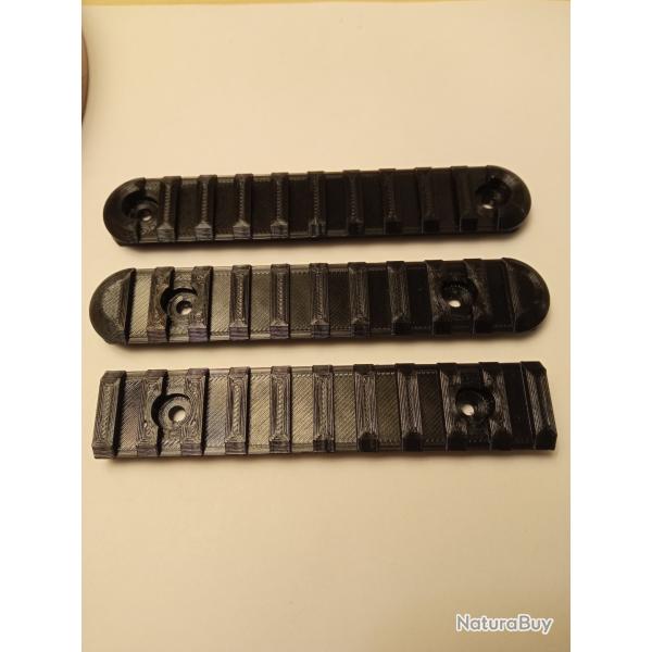 Rails picatinny (X3)