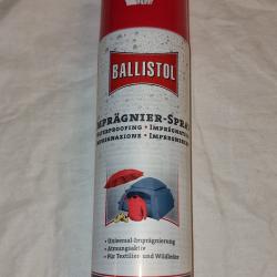 Imperméabilisant pour textiles et daim Ballistol en bombe 500ml HILMAR SUPER DESTOCK !!!
