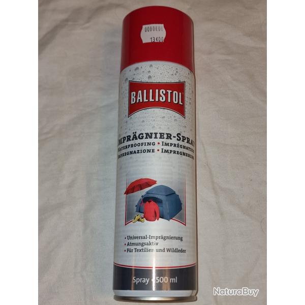 Impermabilisant pour textiles et daim Ballistol en bombe 500ml HILMAR SUPER DESTOCK !!!