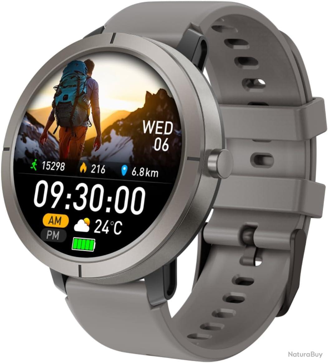 Montre intelligente étanche avec tracker d'activité pour homme montre