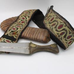 poignard YEMENITE + CEINTURON