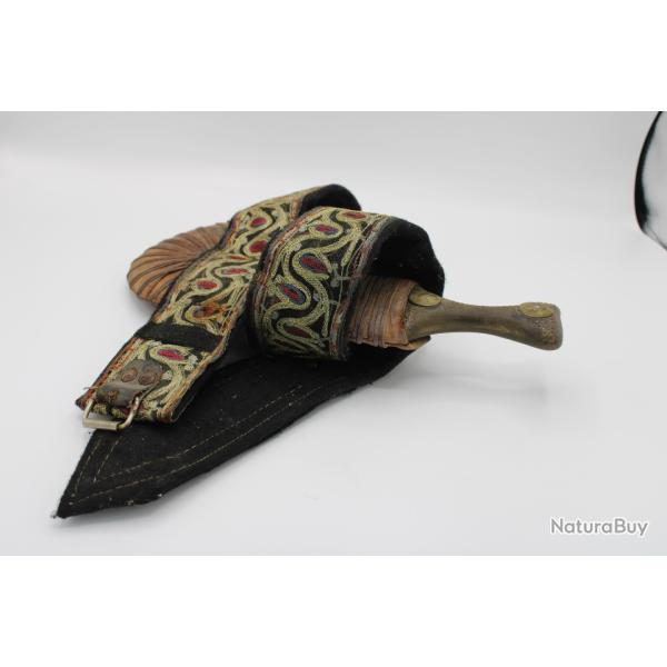 poignard YEMENITE + CEINTURON