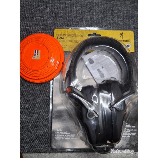 Casque BROWNING BDM Black - Neuf !