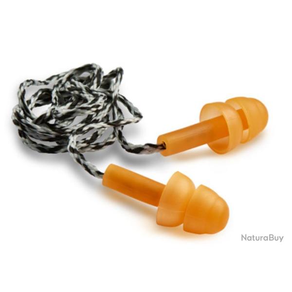 Bouchons anti-bruit rutilisables avec cordon