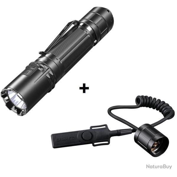 Pack Lampe tactique XT2CR Pro + Allumage D�port�