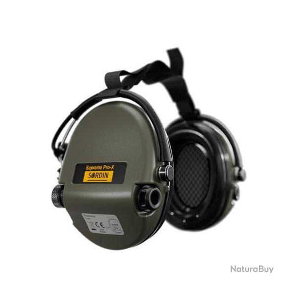 Casque anti-bruit "Supr�me Pro-X" serre-nuque - Vert