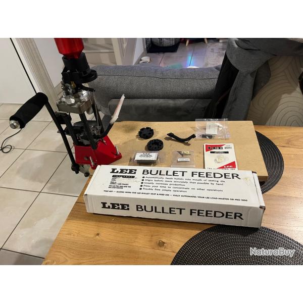 Lot press lee 1000 + accessoires