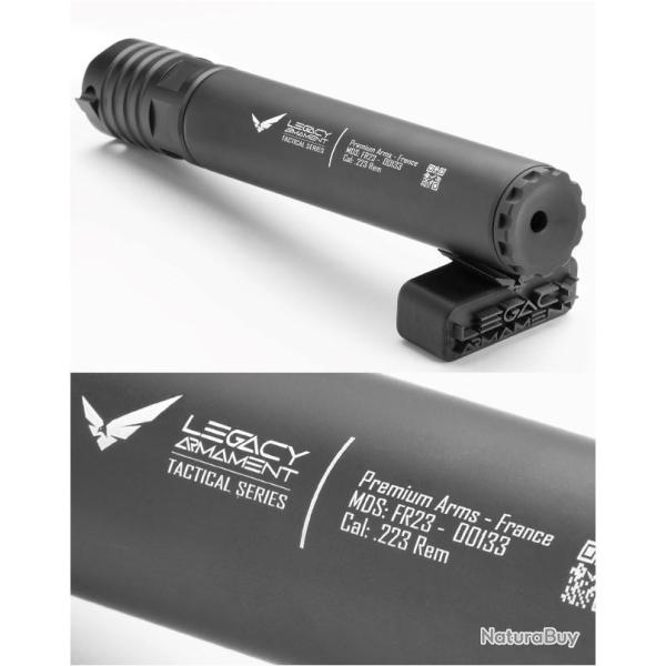 Modrateur de son Legacy Armament Cal.223