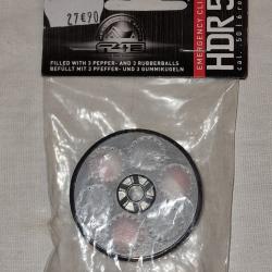 Barillet d'urgence pour HDR50 chargé poivre + caoutchouc HILMAR SUPER DESTOCK !!!