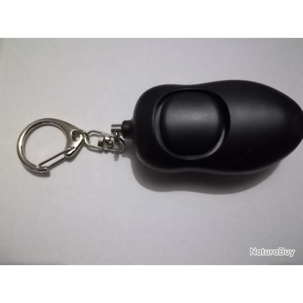 lampe porte clef et alarme sonore