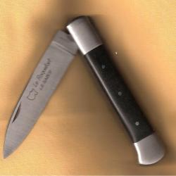 ROQUEFORT ébène GRATUIT gravé prénom lame couteau