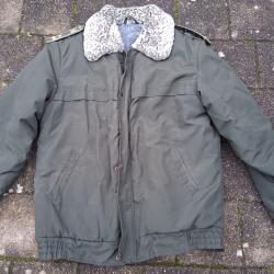 AUTHENTIQUE VESTE MÉDECIN COLONEL ARMÉE UKRAINIENNE MOUTON ASTRAKHAN TAILLE L