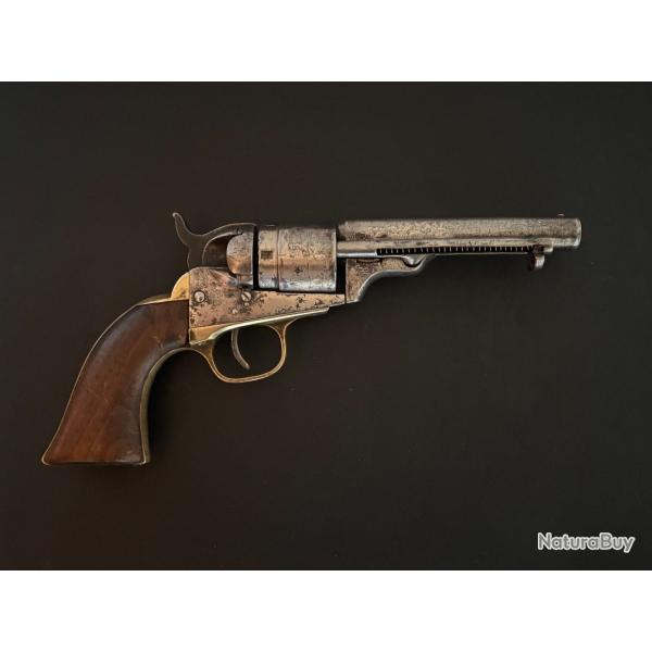 COLT POCKET 1849 CONVERSION PERCUSSION CENTRALE.   RARE.