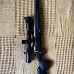 Tikka T3x Varmint Inox .308 Win - Canon lourd 60 cm - Lunette GPO Spectra 4,5-27x50 -