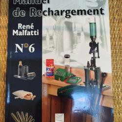 Manuel de rechargement MALFATTI N°6.