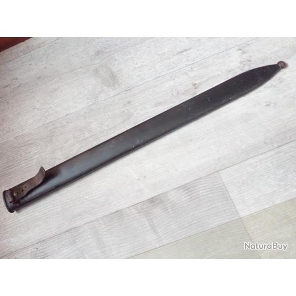 Fourreau pour baonnette suisse Mdle 1914 : Pionnier  dents de scie