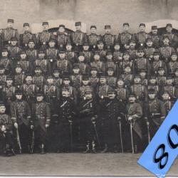 CPA -Photo Militaire - Un Groupe Soldats - N&deg;4435