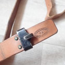 1983 Sangle / bretelle en cuir, pour fusil suisse Mdle FASS 57