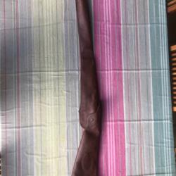 housse cuir fusil en 2 pieces